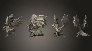 Military figurines Duncan Shadow Dragon 3d model