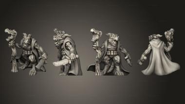 Military figurines Duncan Shadow Druid 002 3d model