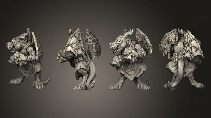 Military figurines (Duncan Shadow Druid 003, STKW_5432) 3D models for cnc