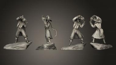 Military figurines Dungeon Dark Magician Fireball v 3 3d model