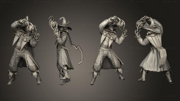 Military figurines (Dungeon Dark Magician Fireball, STKW_5441) 3D models for cnc