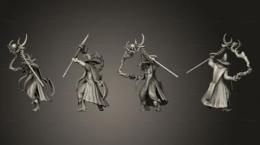 Military figurines Dungeon Dark Magician Staff 3d model