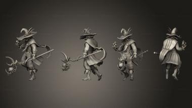 Military figurines Dungeon Dark Magician 3d model