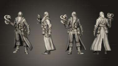 Military figurines Dungeon Time Wizard 3d model