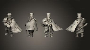 Military figurines Dwarf col walford domina wagna 3d model
