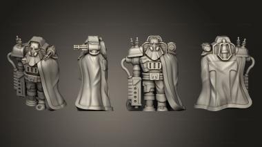 Military figurines Dwarf darthnaner v 1 3d model