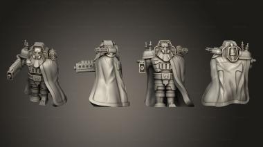 Military figurines Dwarf darthnaner v 2 3d model