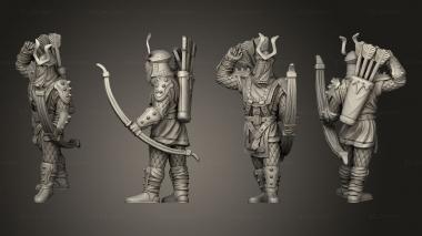 Military figurines Dwarf Easterling E 3d model