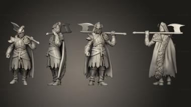 Military figurines Dwarf Lion Clan D 3d model