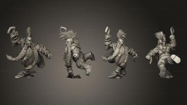 Military figurines Dwarf Slayer 2 3d model