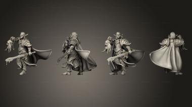 Military figurines Dwarf Slayer v 1 3d model