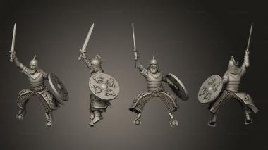 Military figurines Ebremer 3d model