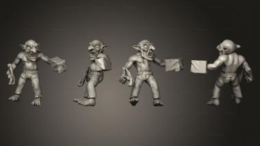 Military figurines EE Leader Crew 3d model