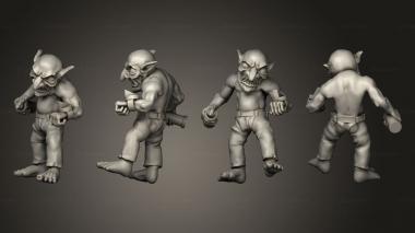 Military figurines EE Pose 2 Crew 3d model