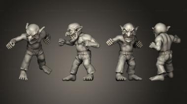 Military figurines EE Pose 4 Crew 3d model