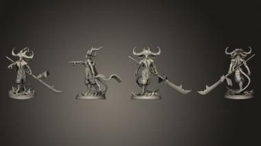 Military figurines Ego Greater Fiend 01 3d model