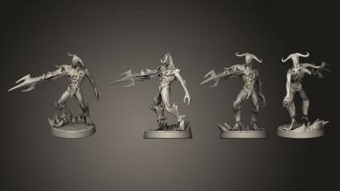 Military figurines Ego Lesser Fiend 01 3d model