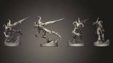 Military figurines Ego Lesser Fiend 02 3d model