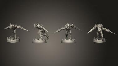 Military figurines Ego Lesser Fiend 04 3d model