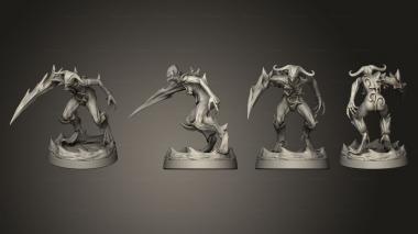 Military figurines Ego Lesser Fiend 05 3d model