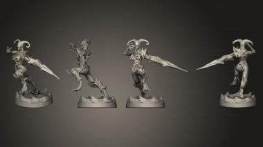 Military figurines Ego Lesser Fiend 07 3d model