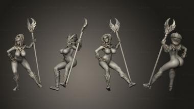 Military figurines Egypt Queen B 3d model