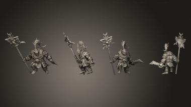 Military figurines Elder God 01 3d model