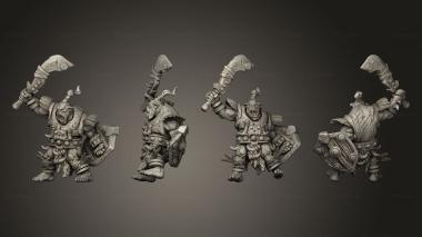 Military figurines Elder God 03 3d model