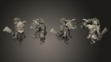 Military figurines Elder God 04 3d model