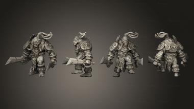 Military figurines Elder God 06 3d model
