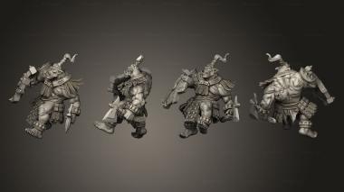 Military figurines Elder God 07 3d model