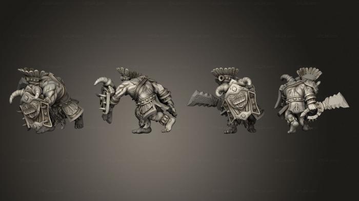 Military figurines (Elder God Bini Birot 03, STKW_5786) 3D models for cnc