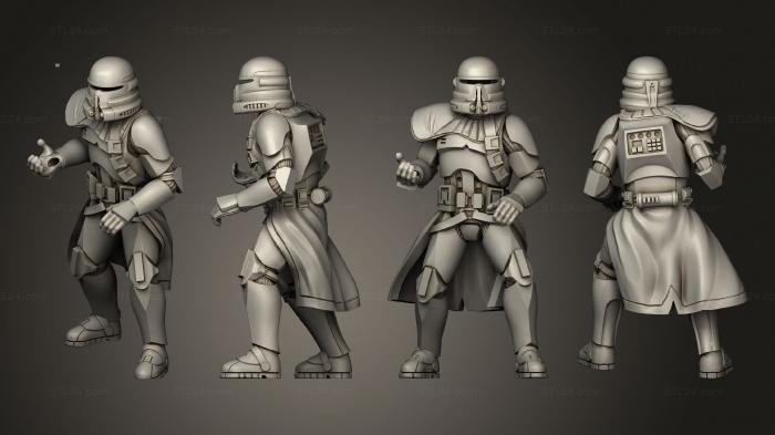 Military figurines (Electro Baton Electricity 003, STKW_5793) 3D models for cnc