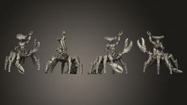 Military figurines Elemental Creatures Queen of the Malestrom 3d model