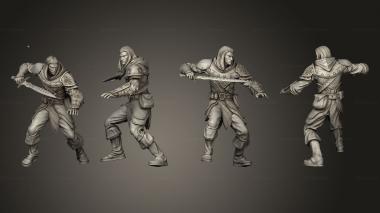 Military figurines ELF 33 3d model
