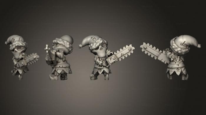 Military figurines (elf, STKW_5862) 3D models for cnc