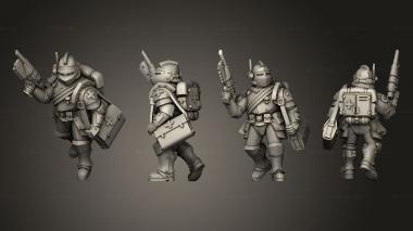 Military figurines Elite Medic 3d model