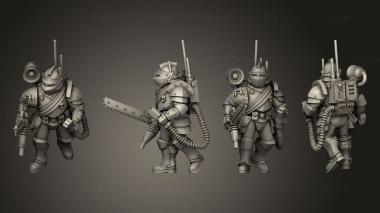 Military figurines Elite Vox 3d model