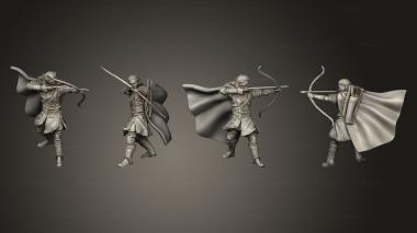 Military figurines Elven Prince 3d model