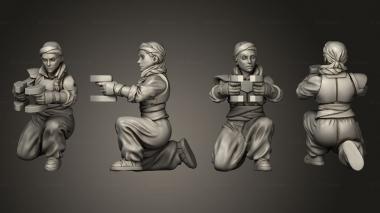 Military figurines Emperor Heavy Weapons Soldier 003 3d model