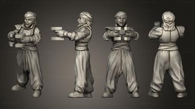 Military figurines Emperor Heavy Weapons Soldier 005 3d model