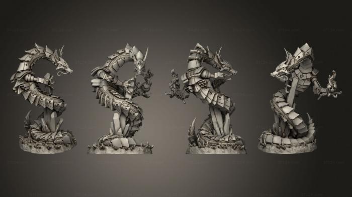 Military figurines (Eternal Dynasty Dragon Titan, STKW_5985) 3D models for cnc