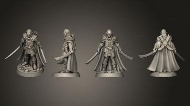 Military figurines Evendil Gennala 3d model