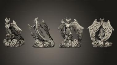 Military figurines Evil Mistress 3d model