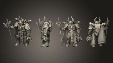 Military figurines Executioner 3d model