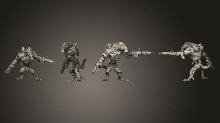 Military figurines (EXHAUST PIPE, STKW_6010) 3D models for cnc