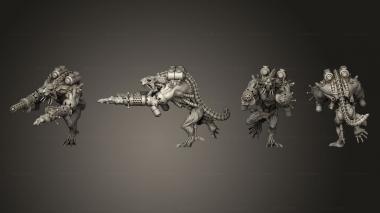 Military figurines EXHAUST PIPES FUMES L 2 3d model