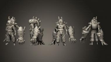 Military figurines Exoskeleton Worker 3d model