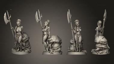Military figurines exotic b 01 3d model