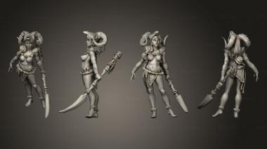 Military figurines Exotic Rebec 03 3d model